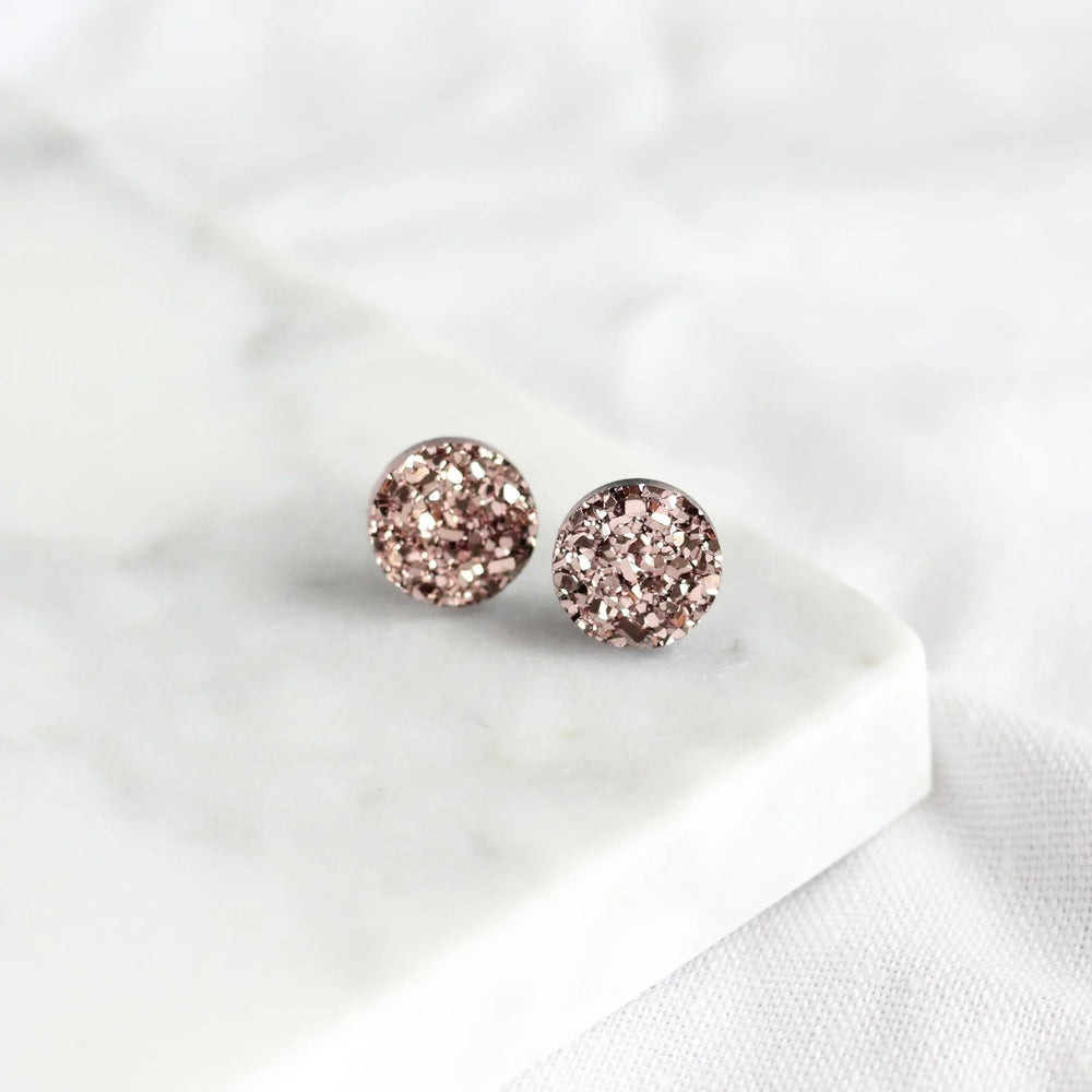 Faux-Druzy Earrings | Various Colours