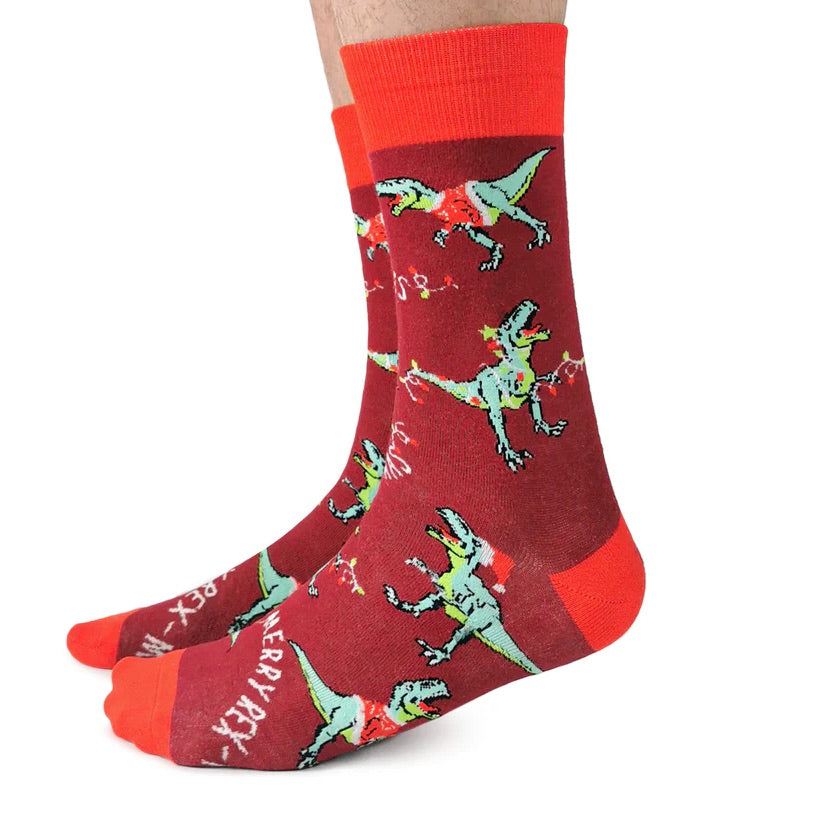 Merry Rex-Mas Socks | For Him