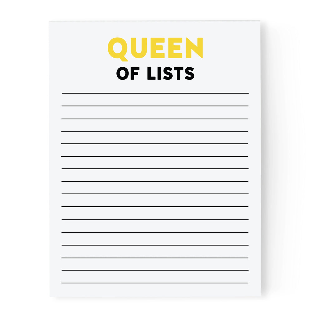 Queen of Lists | Notepad