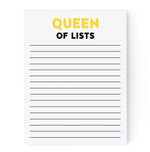 Queen of Lists | Notepad