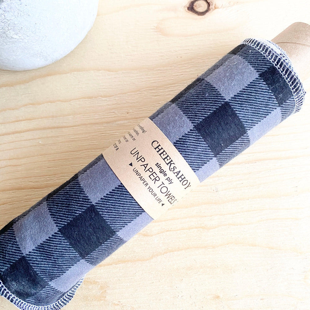 8 Pre-Rolled Single Ply  Unpaper Towels