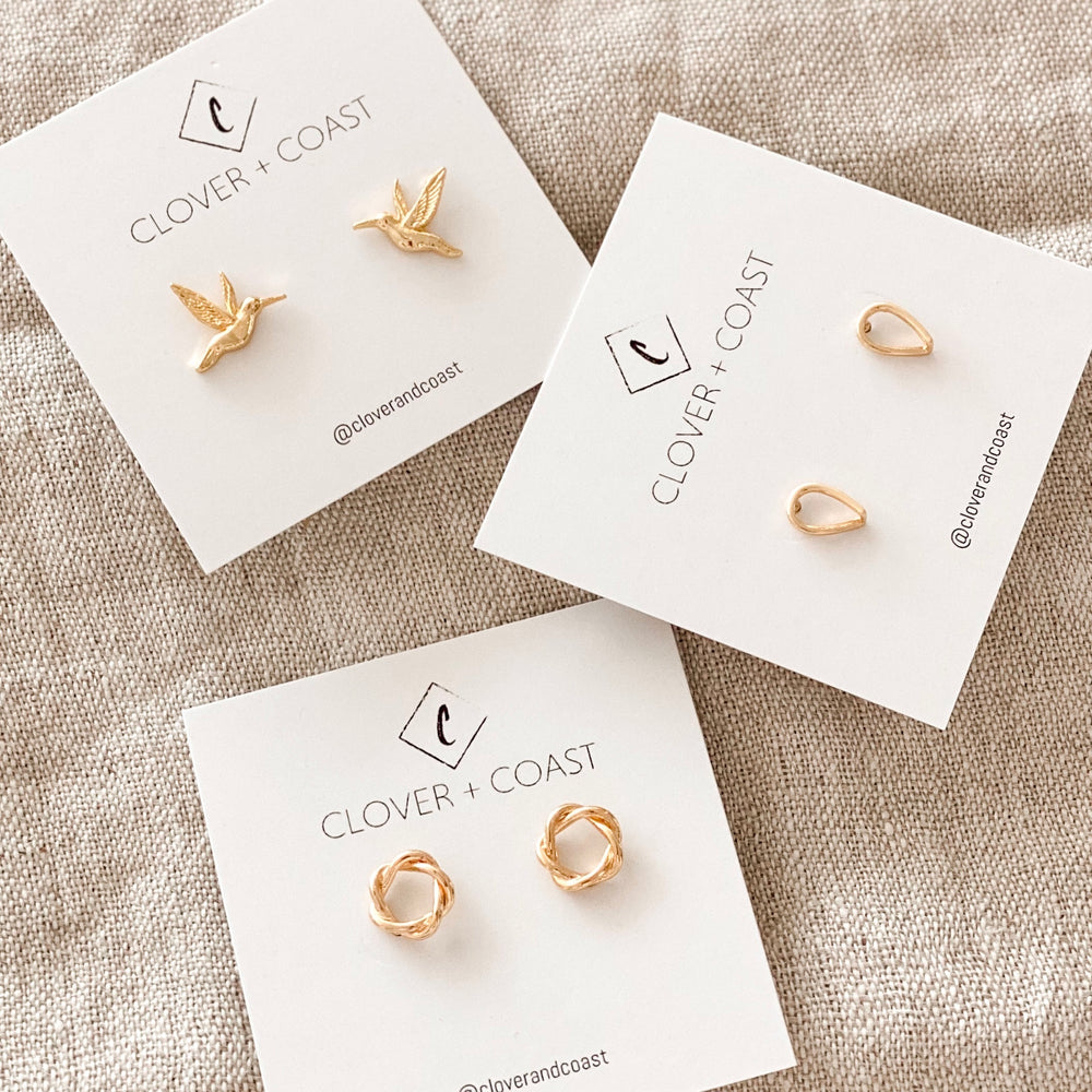 Gold Plated Studs