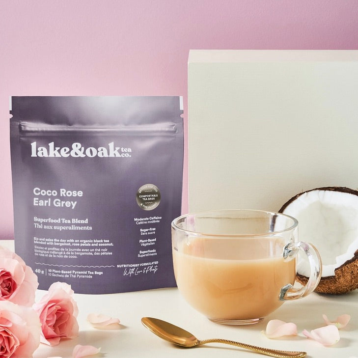 Coco Rose Earl Grey | Superfood Tea Blend
