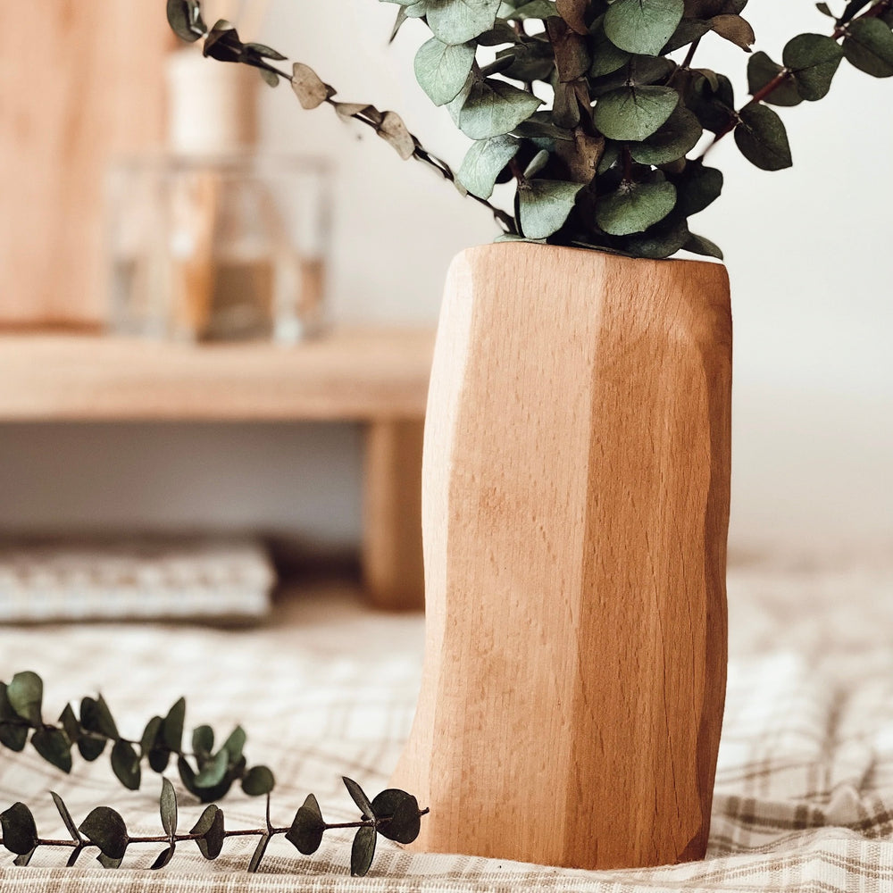 Soli Wooden Vase