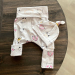 Grow With Me Leggings + Top Knot Hat Set (More Colour Options)