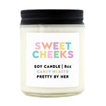 Sweet Cheeks Candle | Candy Hearts