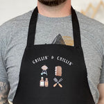 Grillin' + Chillin' Unisex Apron