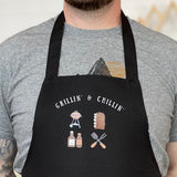 Grillin' + Chillin' Unisex Apron