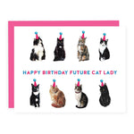 Future Cat Lady Birthday Card