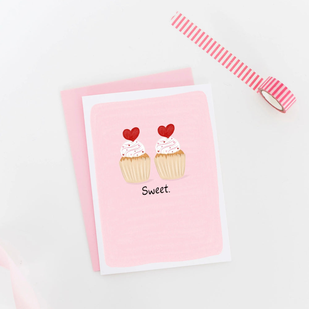 Sweet Cupcakes Greeting Card