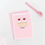 Sweet Cupcakes Greeting Card