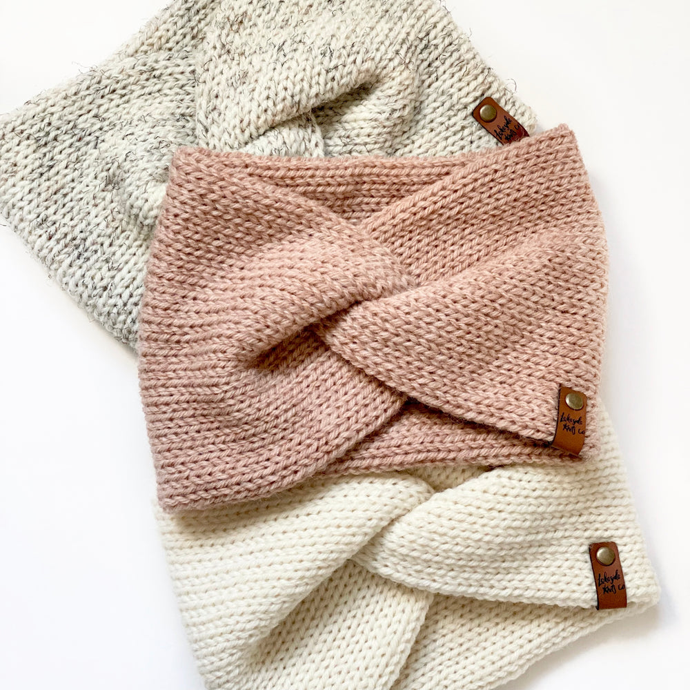 Adult Andie Knitted Headbands | Twisted Turban Style