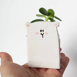Small Animal Ceramic Planter