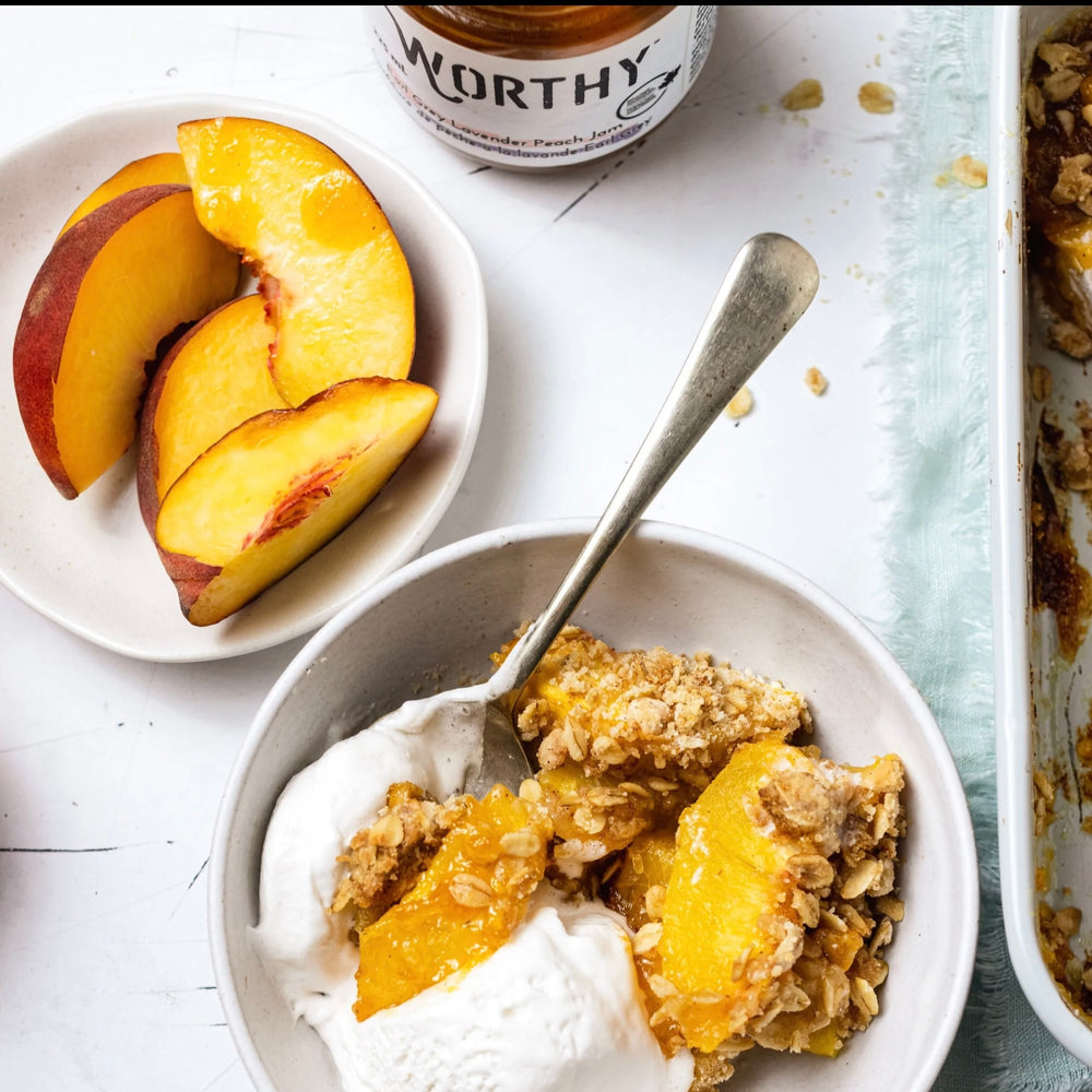 Earl Grey Lavender Peach Jam