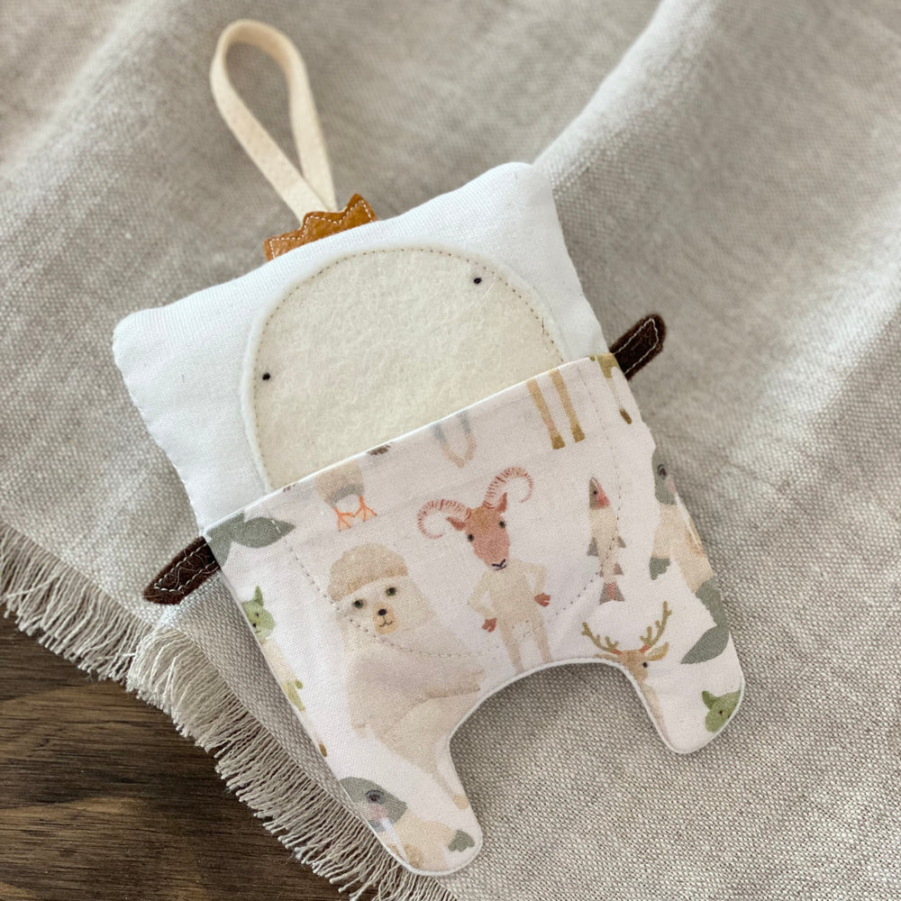 Organic Tooth Fairy Pillows | Animal Prints