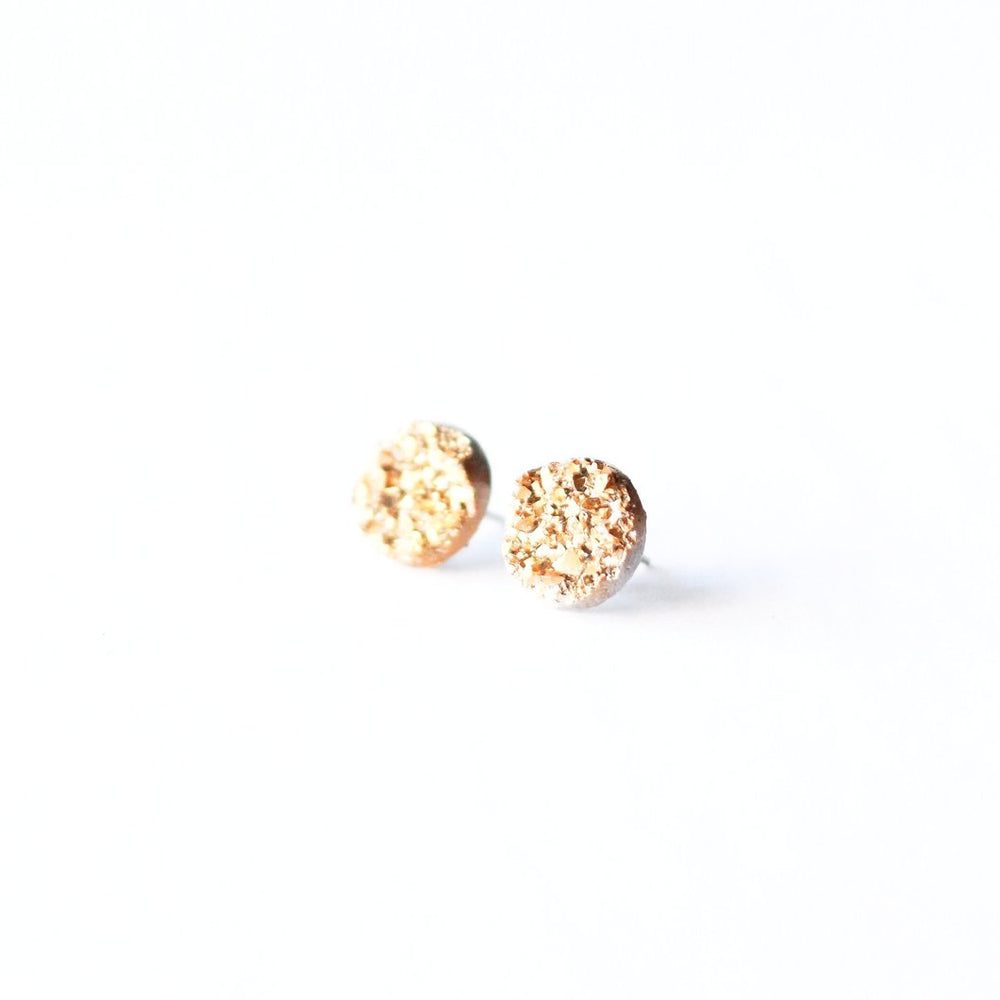 Faux-Druzy Earrings | Various Colours