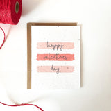 Happy Valentine's Day | Plantable Seed Card