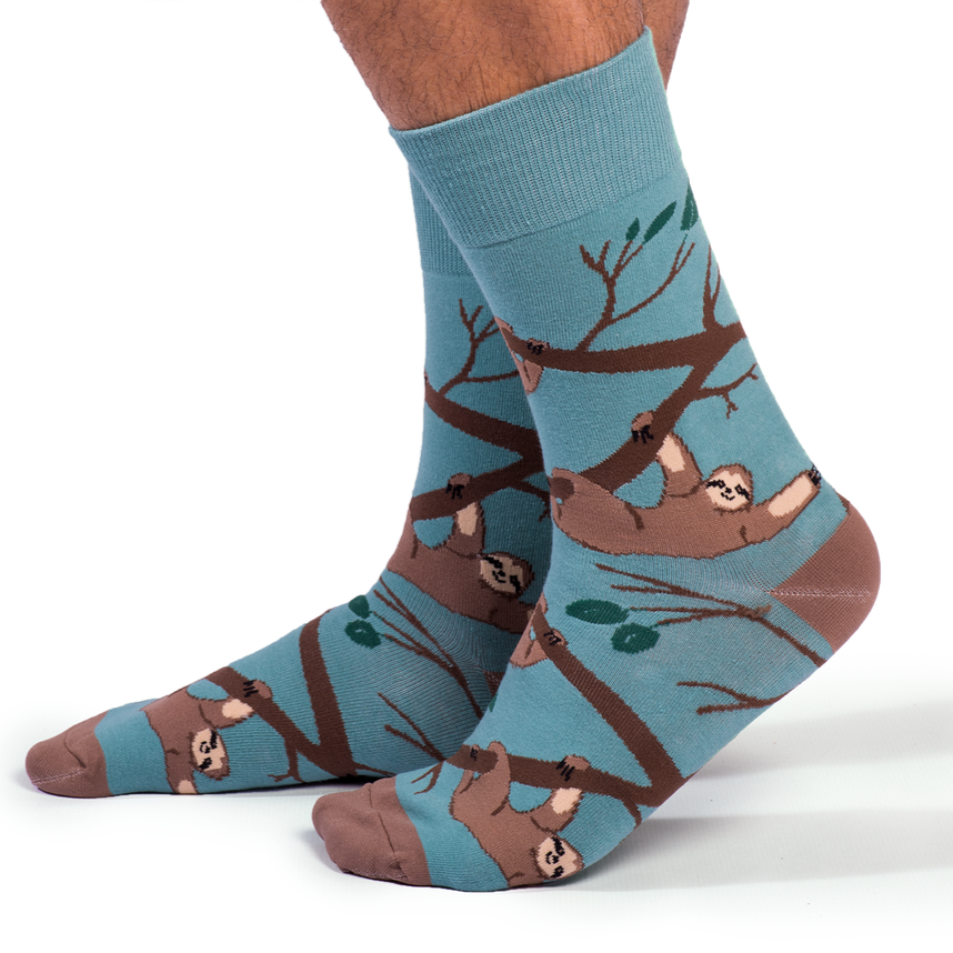 Slothin' Around Socks | For Him