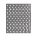 Tiny X Grey + White Sponge Cloth | Ten and Co.