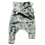 Grow With Me Leggings + Top Knot Hat Set (More Colour Options)