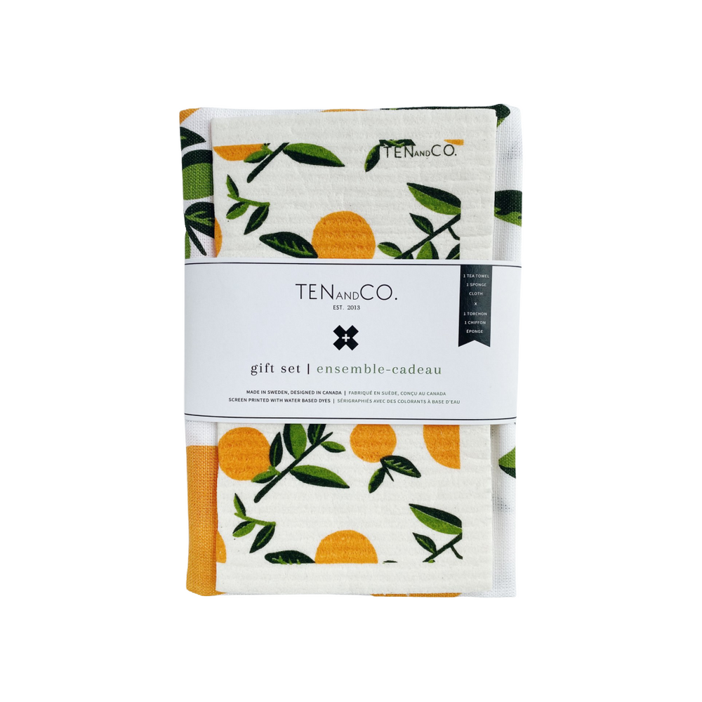 Gift Set -  Citrus Orange | Ten and Co.