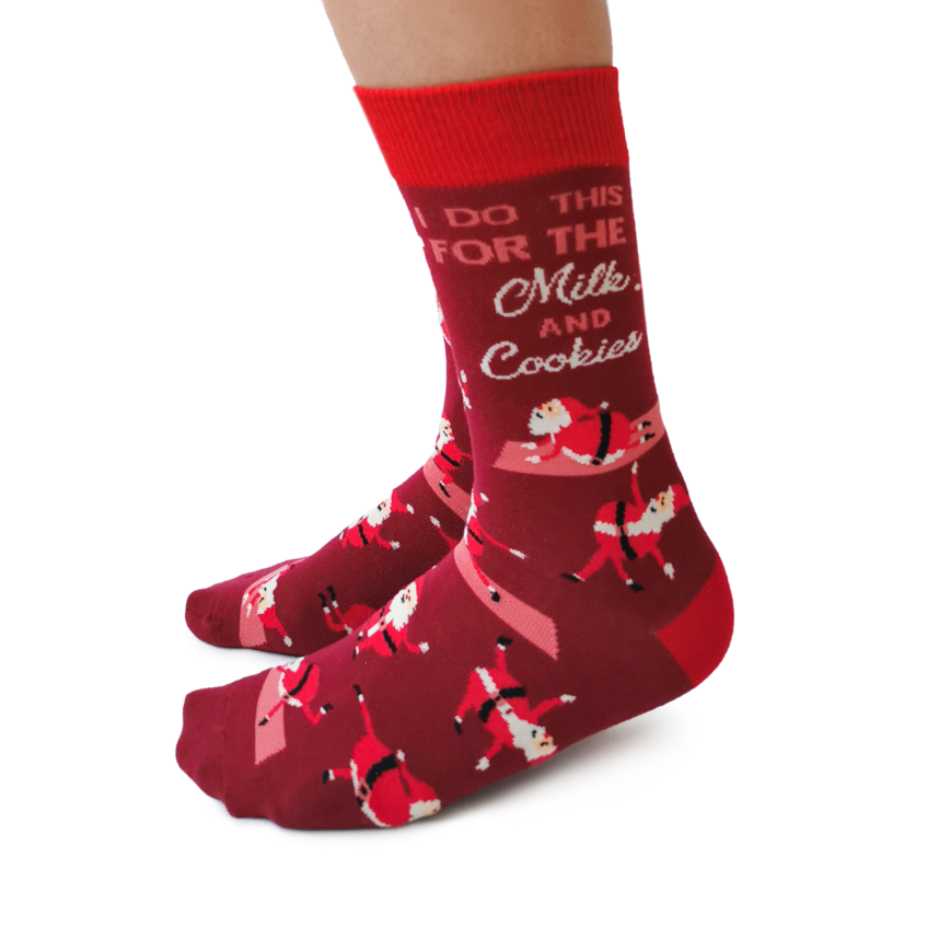 Yoga Santa Socks | For Her