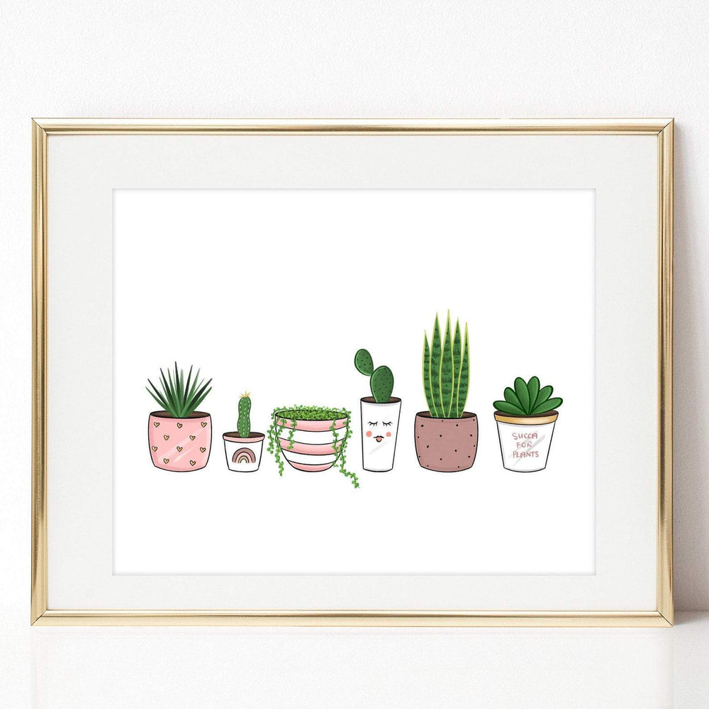 Succa for Plants Print