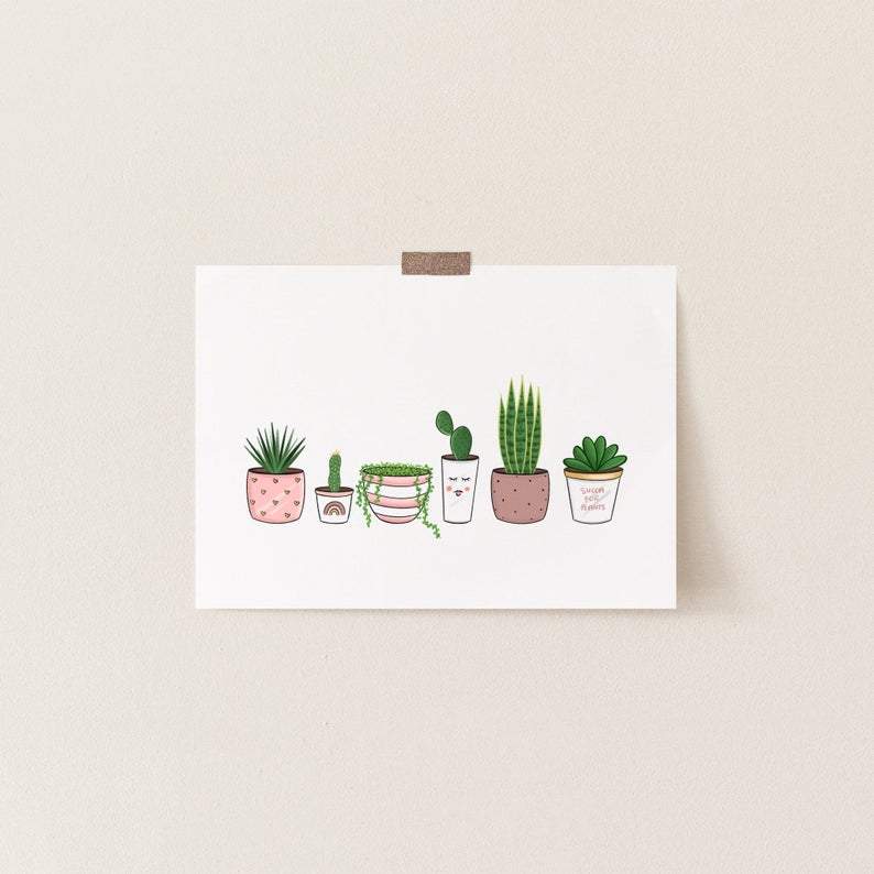 Succa for Plants Print
